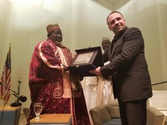 Imam cheikh cisse honnore à Washington dc