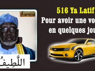 516 ya latif pour avoir une voiture