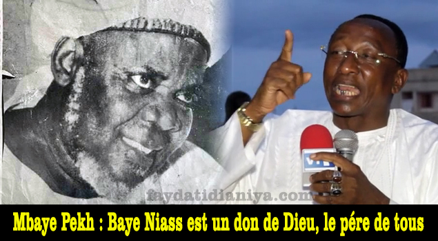 Abdoulaye Mbaye Pekh Baye Niass est un don de Dieu